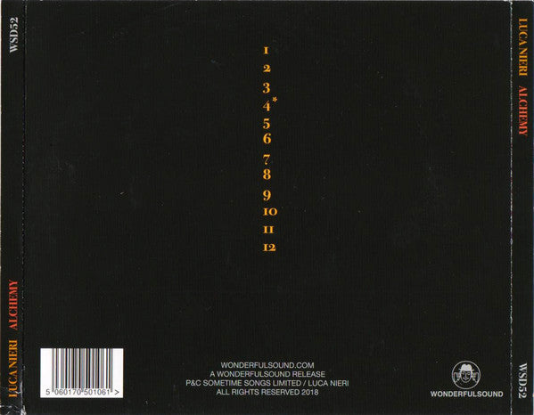 Luca Nieri : Alchemy (CD, Album)