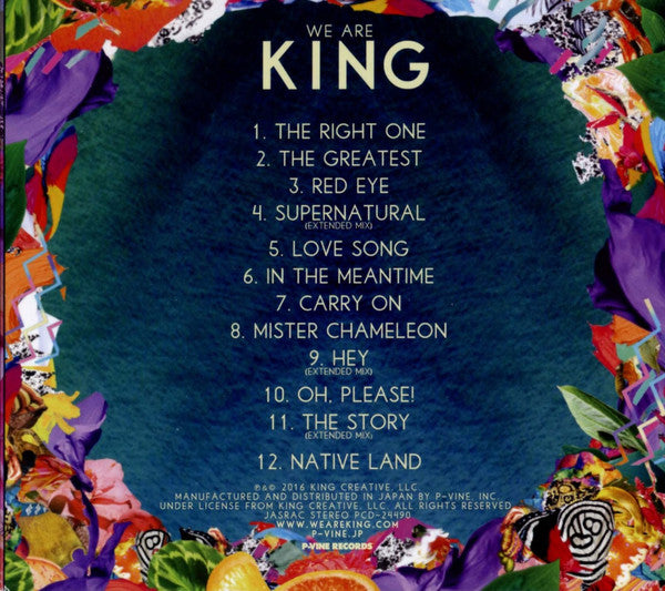 King (23) : We Are King (CD, Album)