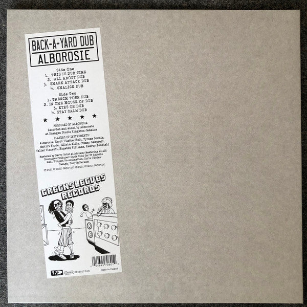 Alborosie : Back-A-Yard Dub (LP, Album)