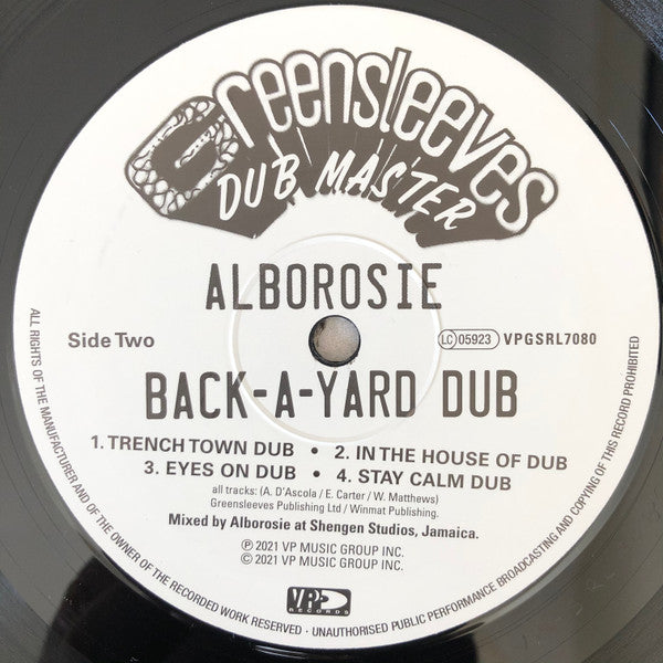 Alborosie : Back-A-Yard Dub (LP, Album)