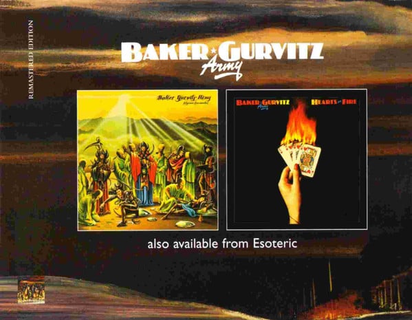 Baker Gurvitz Army : The Baker Gurvitz Army (CD, Album, RE, RM)