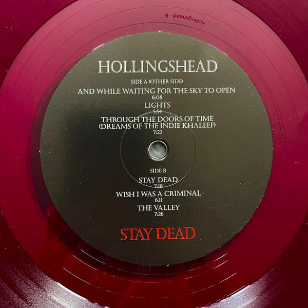 Hollingshead : Stay Dead (LP, Ltd, Pur)