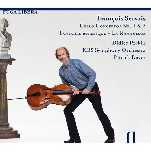Adrien-François Servais, Didier Poskin, KBS Symphony Orchestra, Patrick Davin : Cello Concertos Nr.1 & 2; Fantaisie Burlesque - La Romanesca (CD, Album)