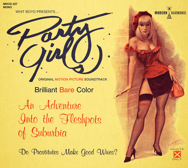 The Whit Boyd Combo : Party Girls (Original Motion Picture Soundtrack) (CD, Mono)