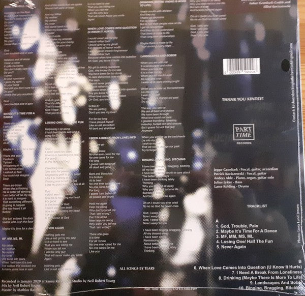 Tears (16) : Binging, Bragging, Bitching (LP, Album)