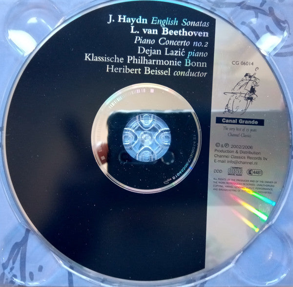 Joseph Haydn, Ludwig van Beethoven - Dejan Lazić, Klassische Philharmonie Bonn, Heribert Beissel : English Sonatas; Piano Concerto No.2 (CD, RE, Dig)