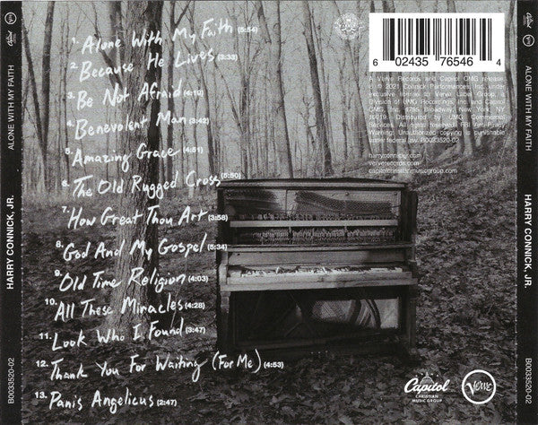Harry Connick, Jr. : Alone With My Faith (CD, Album)