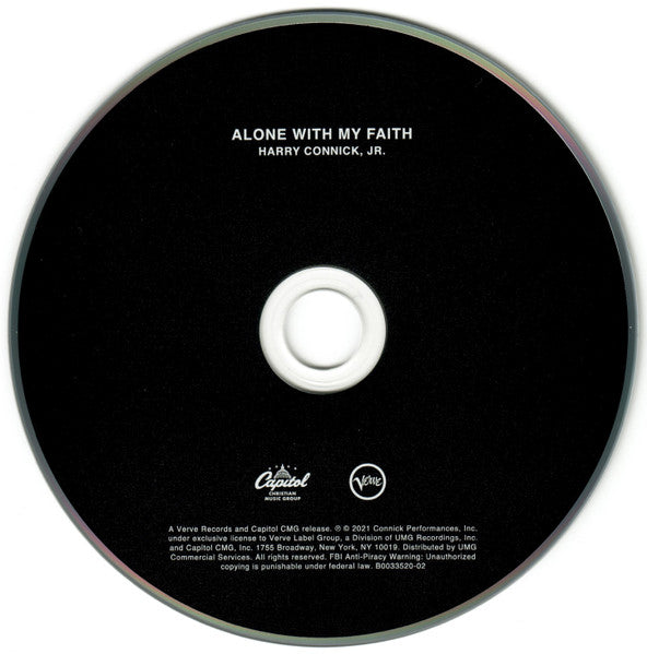 Harry Connick, Jr. : Alone With My Faith (CD, Album)
