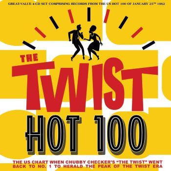 Various : The Twist Hot 100 (4xCD, Comp)