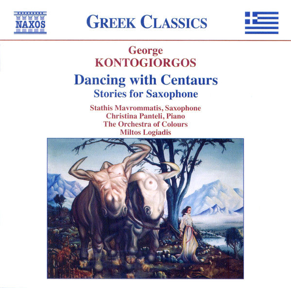 Γιώργος Κοντογιώργος, Stathis Mavrommatis, Christina Panteli, Orchestra Of Colours, Miltos Logiades : Stories For Saxophone (CD, Album)