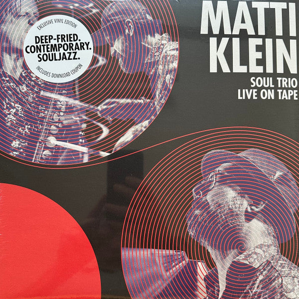 Matti Klein : Soul Trio Live On Tape (LP, Album)