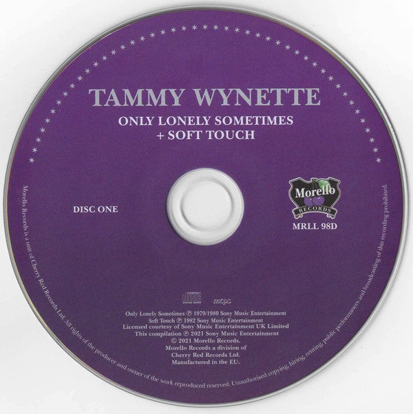 Tammy Wynette : Only Lonely Sometimes + Soft Touch + Good Love And Heartbreak + Even The Strong Get Lonely (2xCD, Comp)