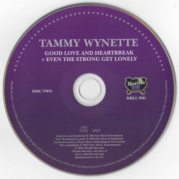 Tammy Wynette : Only Lonely Sometimes + Soft Touch + Good Love And Heartbreak + Even The Strong Get Lonely (2xCD, Comp)