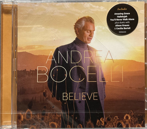 Andrea Bocelli : Believe (CD, Album)