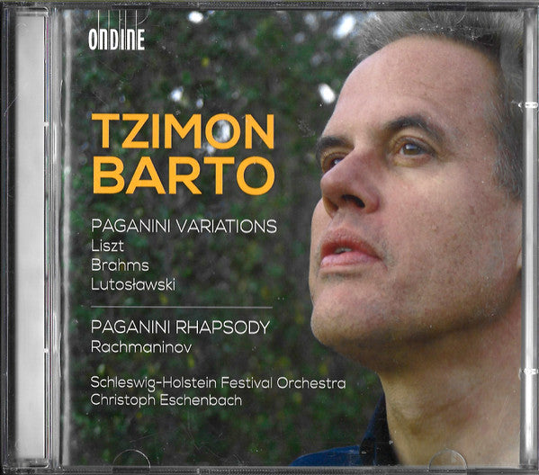Tzimon Barto - Franz Liszt / Johannes Brahms / Witold Lutoslawski / Sergei Rachmaninoff - Orchester Des Schleswig-Holstein Musik Festivals, Christoph Eschenbach : Paganini Variations / Paganini Rhapsody (2xCD, Album)