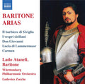 Lado Ataneli, Württembergische Philharmonie Reutlingen, Lodovico Zocche : Baritone Arias (CD)
