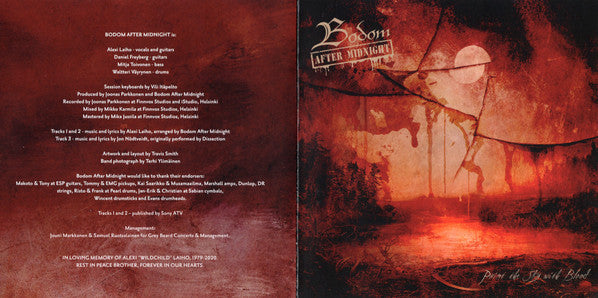Bodom After Midnight : Paint The Sky With Blood (CD, EP, Dig)