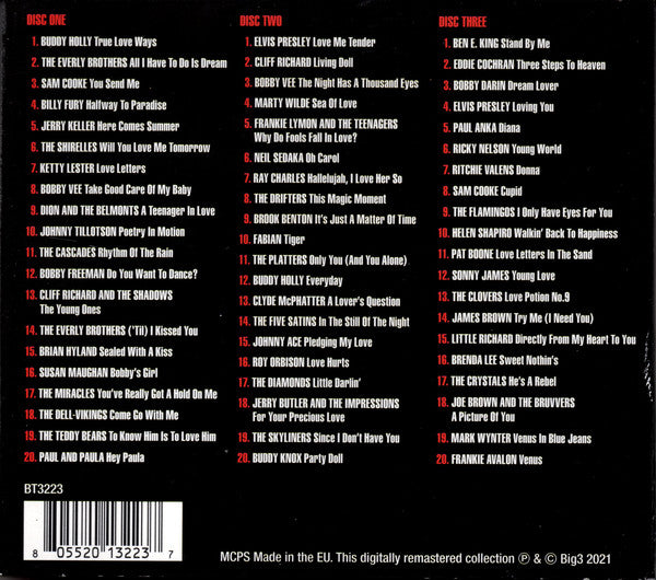 Various : True Love Ways - 60 Classics From The Rock'n'Roll Era (3xCD, Comp)