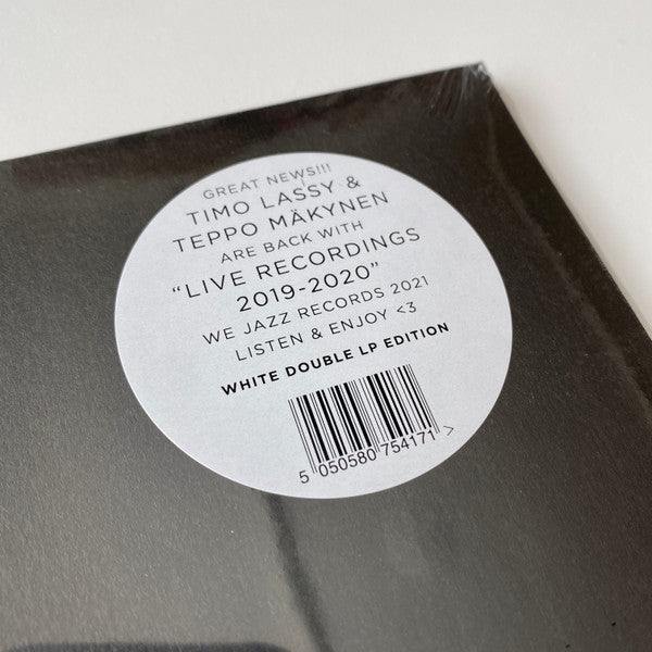 Timo Lassy & Teppo Mäkynen : Live Recordings 2019-2020 (2xLP, Album, Whi)