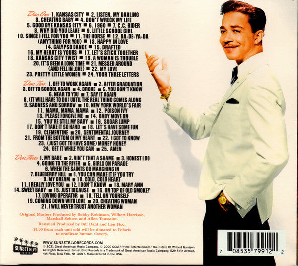 Wilbert Harrison : Kansas City - The Best Of  (3xCD, Comp)