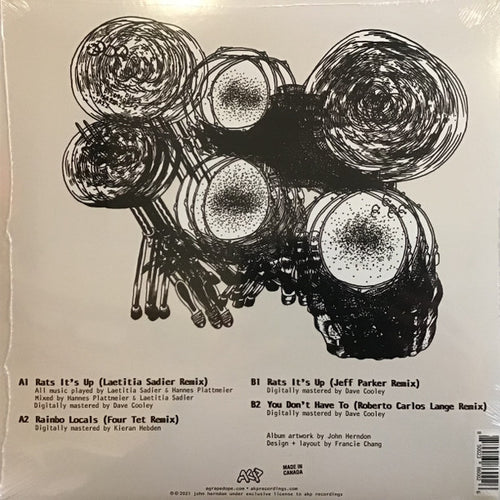 A Grape Dope : Backyard Blenders: The Remixes (12", EP)