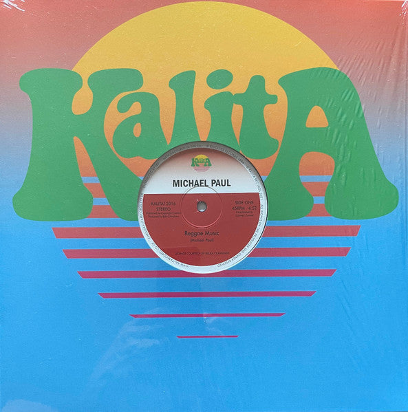 Michael Paul (3) : Reggae Music (12", RE)