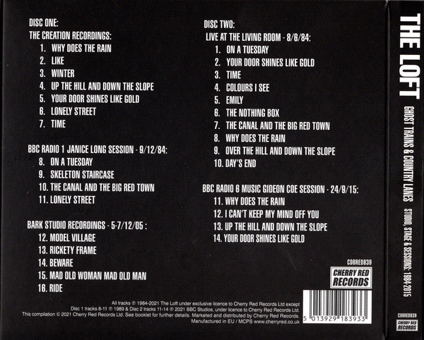 The Loft : Ghost Trains & Country Lanes (Studio, Stage & Sessions: 1984-2015) (2xCD, Comp)