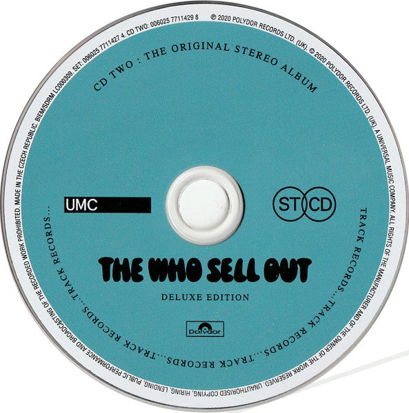 The Who : The Who Sell Out (CD, Album, Mono, RE + CD, Album, RE + RM, Del)