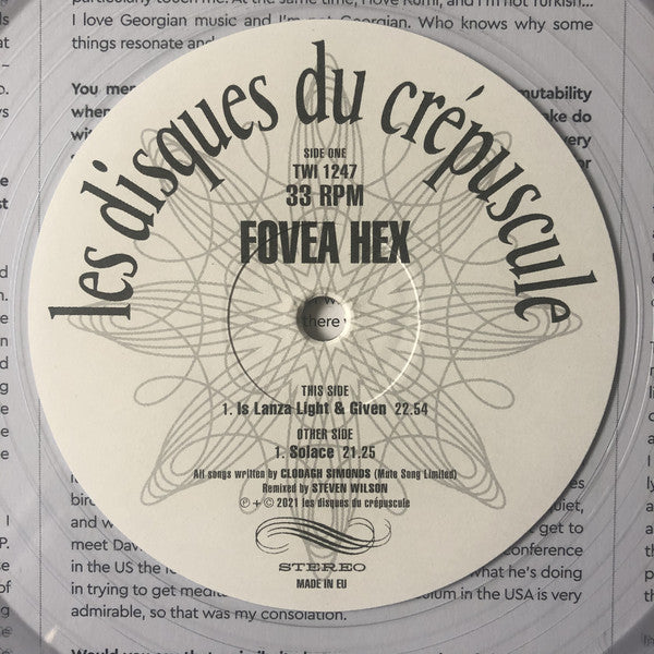 Fovea Hex : The Salt Garden (Landscaped) (LP, Album, Comp, Cle + CD, Comp,  )