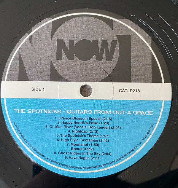 The Spotnicks : Guitars From Out-A Space (LP, Album, RE, 180)