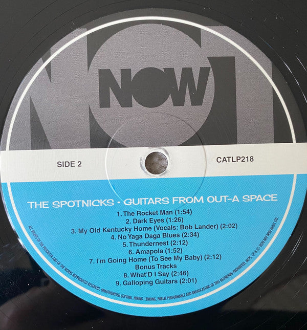 The Spotnicks : Guitars From Out-A Space (LP, Album, RE, 180)