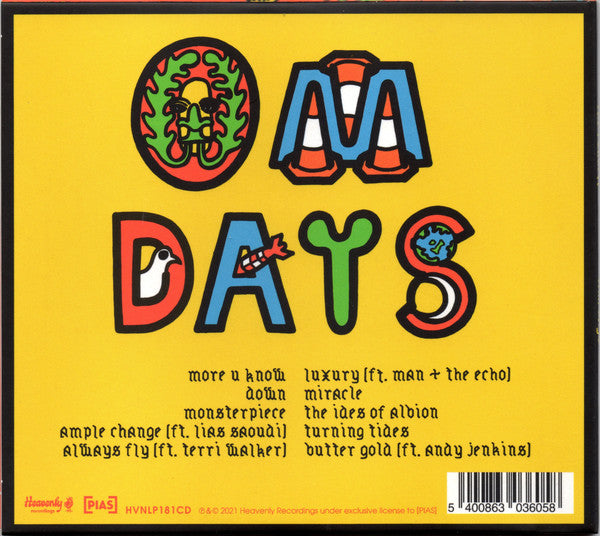 Raf Rundell : O.M. Days (CD, Album)