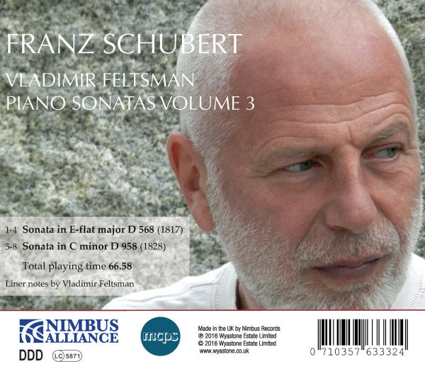 Franz Schubert, Vladimir Feltsman : Piano Sonatas Volume 3 (CD, Album)