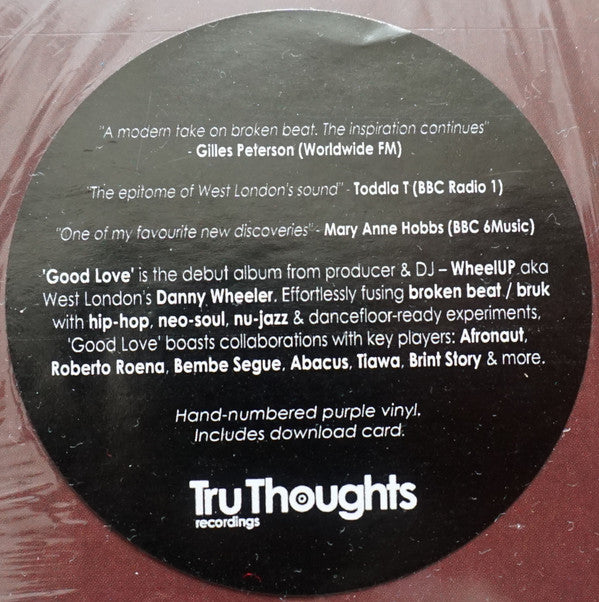 WheelUP : Good Love (2xLP, Album, Ltd, Num, Pur)