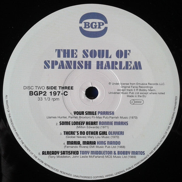 Various : The Soul Of Spanish Harlem (2xLP, Comp)