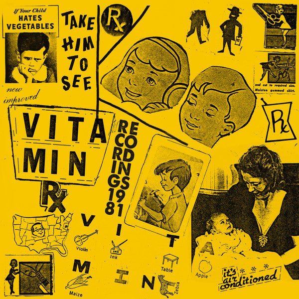 Vitamin (2) : Recordings 1981 (LP, Ltd, Whi)