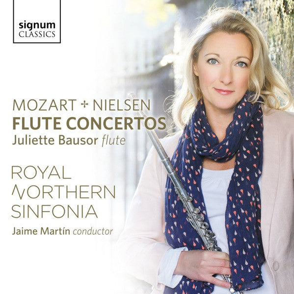 Wolfgang Amadeus Mozart, Carl Nielsen, Juliette Bausor, Northern Sinfonia, Jaime Martín : Flute Concertos (CD)
