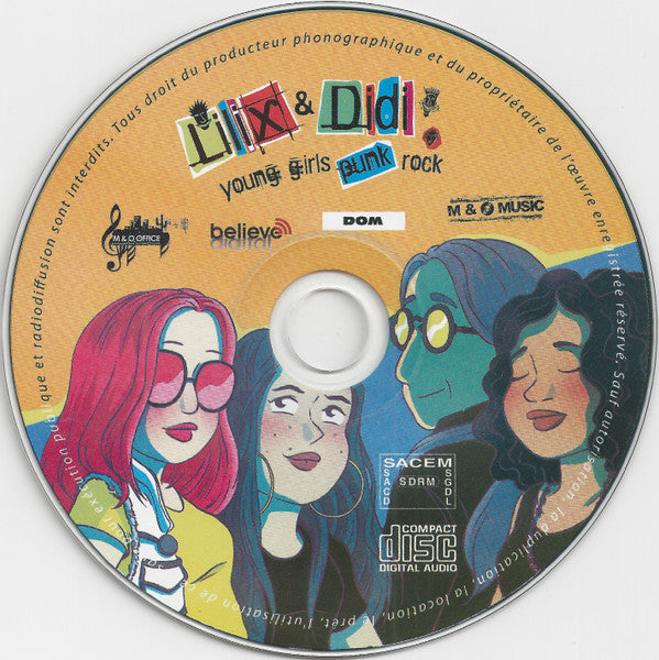 Lilix & Didi : Young Girls Punk Rock (CD, Album, Dig)