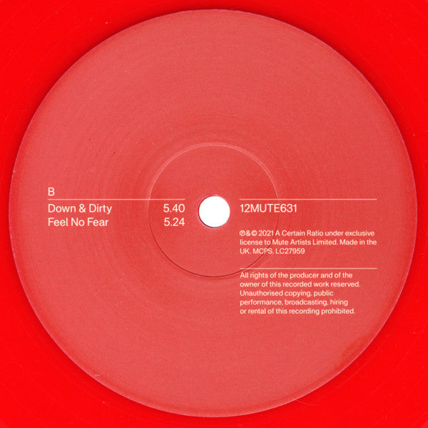A Certain Ratio : ACR:EPA (12", EP, Ltd, Red)
