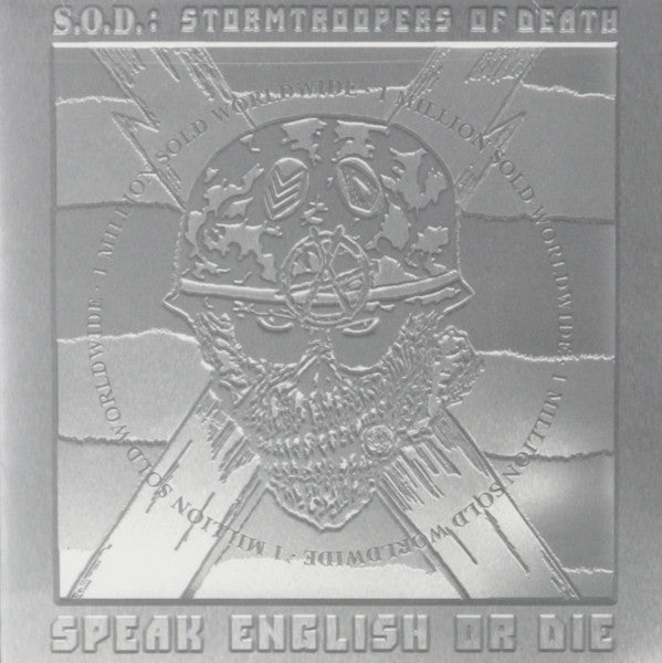 Stormtroopers Of Death : Speak English Or Die (CD, Album, RE, RM)