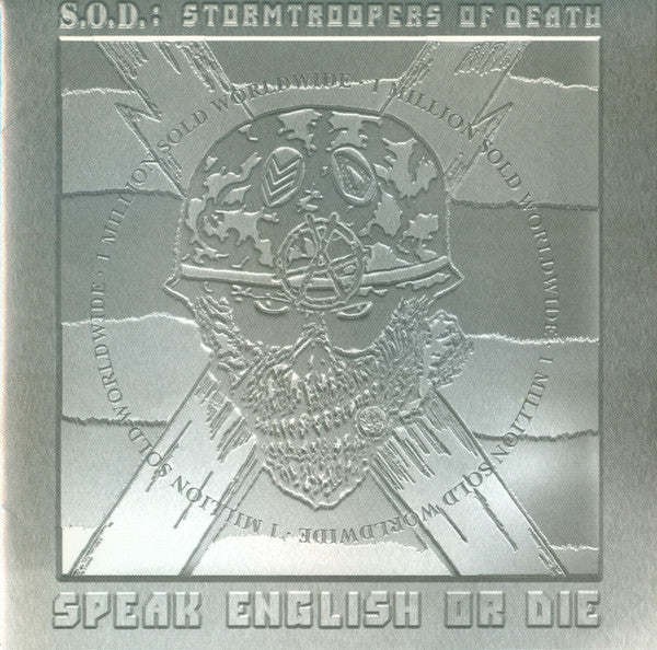 Stormtroopers Of Death : Speak English Or Die (CD, Album, RE, RM)