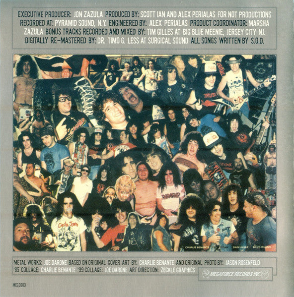 S.O.D.: Stormtroopers Of Death* : Speak English Or Die (CD, Album, RE, RM)