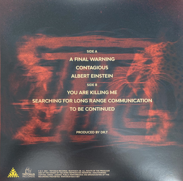 Mustasch : A Final Warning (Chapter One) (10", EP)