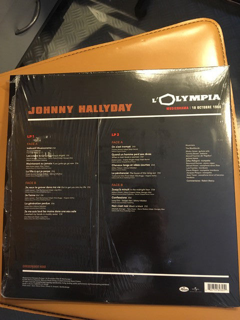 Johnny Hallyday : À L'Olympia Musicorama Europe 1 - 18 Octobre 1966 (2xLP, Mono, Ltd)