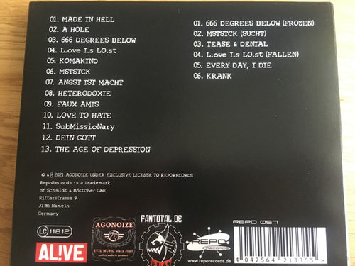 Agonoize : Revelation Six Six Sick (2xCD, Album, Ltd)