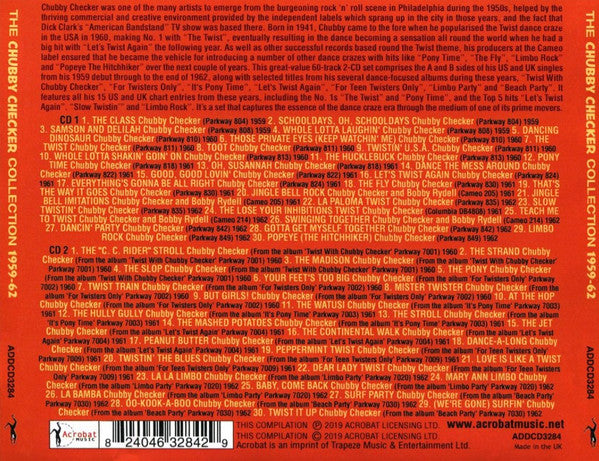 Chubby Checker : The Chubby Checker Collection 1959-62 (2xCD, Comp)