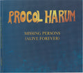 Procol Harum : Missing Persons (Alive Forever) (CD, Single)