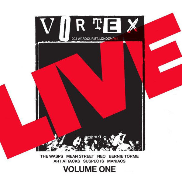 Various : Live At The Vortex - Volume One (LP, Album, RE)