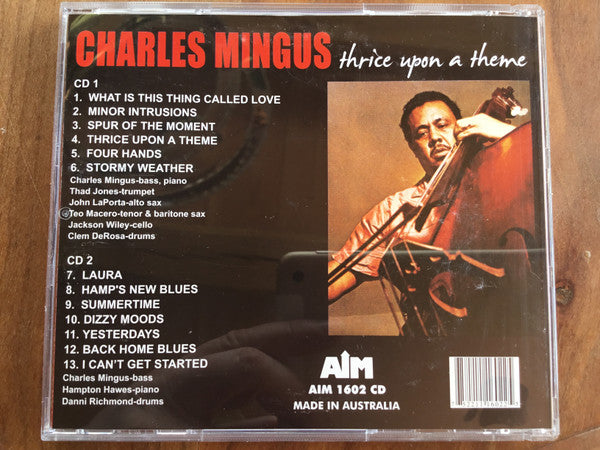 Charles Mingus : Thrice Upon A Theme (CD, Comp, RE + CD, Album, RE + Comp)