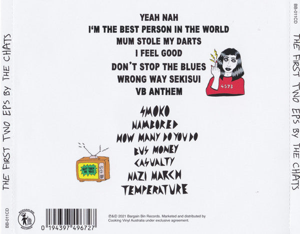 The Chats (2) : The First Two EPs By The Chats (CD, Comp)